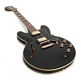 Guitarra EpiPhone Sheraton Pro 2 Negra Eb Dealer Autorizado