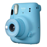 Kit Câmera Fujifilm Instax Mini 11 Azul Pack 10 Filmes Bolsa