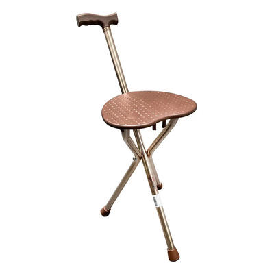 Bastón Con Asiento Bronce Económico De Lujo Spb7501 | Envío gratis