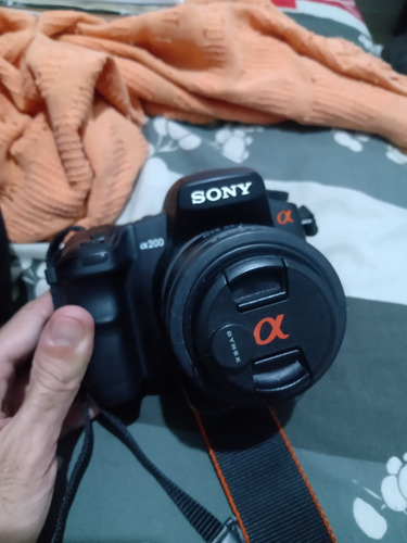 Câmera Sony A200 + Lente 50mm Sony Original