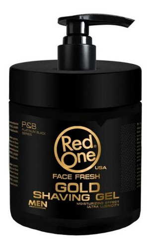 Red One Shaving Gel Gold