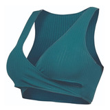 816-40 Top Dama Mujer Supersport Azul Teal