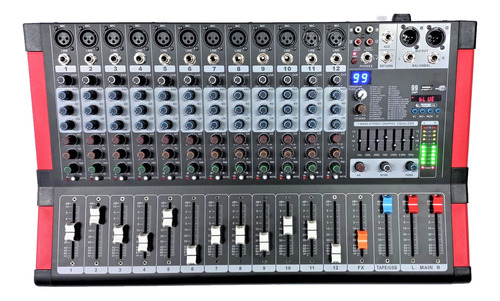 Consola Potenciada Mixer 700w Soundxtreme Sxm 406 Usb 14 Cjf