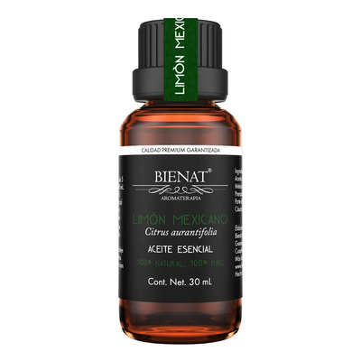Aceite Esencial De Limón Mexicano 30 Ml 100% Natural Y Puro