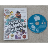 Jogo Hasbro Family Game Night Nintendo Wii Original American
