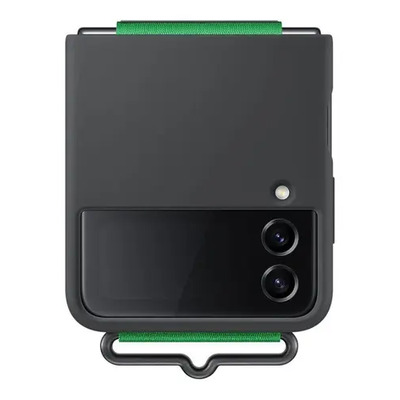 6465 Flip4 Funda De Silicon Con Correa Negro | MercadoLibre