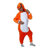 Pijama Kigurumi Térmica De Charmander Para Adultos Y Niños