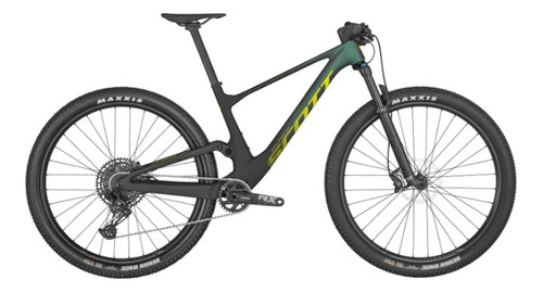 Bicicleta Mtb Scott Spark Rc Comp 23 Carbon 12 V Verde Prism Tamaño Del Marco 18