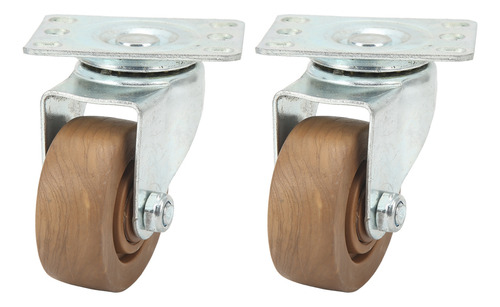 2 Piezas De Nailon Cart Caster, Resistencia Al Calor, Resist