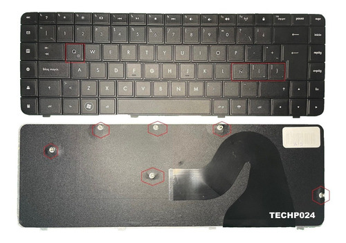 Teclado Hp Compaq Cq56 G56 Cq62 G62 Cq56 595199-001 