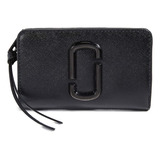 Marc Jacobs Snapshot - Cartera Compacta Para Mujer, Color Ne