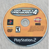 Video Juego Ps 2, Tony Hawk's, Pro Skater 4, Sony.