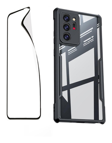 Carcasa Samsung Note 20 Ultra Militar + Lamina Hidrogel