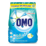 Detergente Omo Matic Con Soft Aloe Vera 2.7kg Limpio Y Suave
