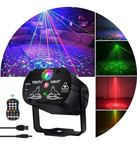 Kismee Dj - Proyector De Luces Led Para Fiestas, Discotecas 