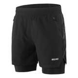 Pantalones Cortos Deportivos Transpirables Y Secados Para Ma