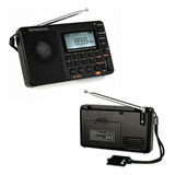 Radio Am Fm, Sintonizador De Radio Digital Recargable Mp3