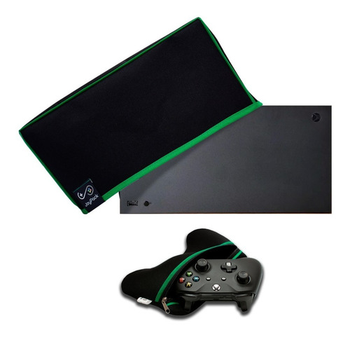 Kit 1 Funda Consola Horiz. Xbox Serie X + 1 Funda Joystick