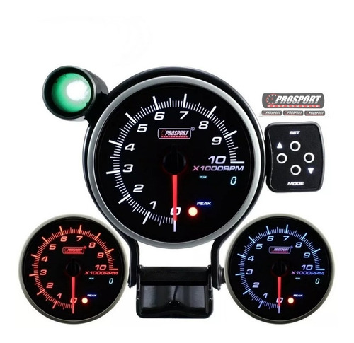 Reloj Prosport Tacometro Digital 95mm C/memo - Mcracingparts
