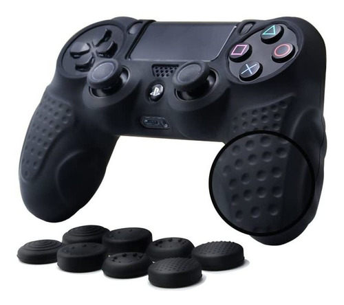 Chinfai - Funda Protectora De Silicona Para Mando Ps4, Ps4, 