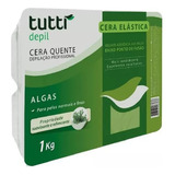 Cera Quente Elástica Algas 1kg Tutti Depil