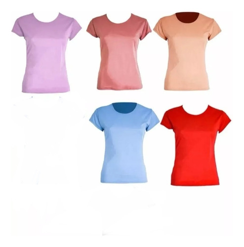 Mayoreo Kit De 5 Blusas Para Dama Diferentes Colores