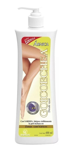 Goicoechea Crema De Árnica Zonas Con Várices X 400ml