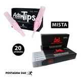 Agulhas Com Ponteiras Tip Aston Mistas 20 Unidades Promoção