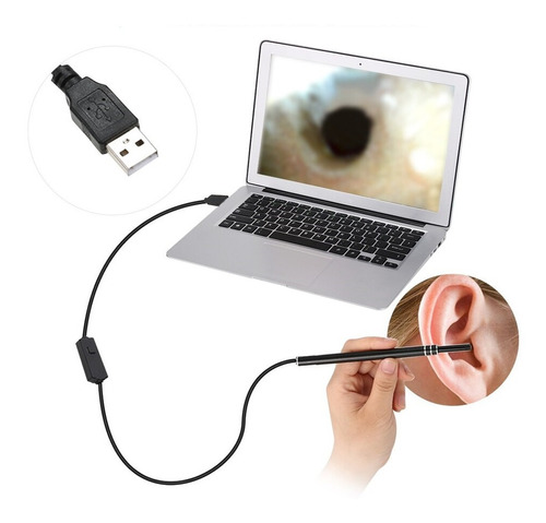 5.5mm Inspection Camera Endoscope 0.3mp Usb Borescope 6 Leds