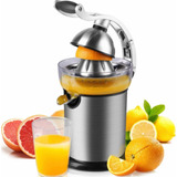 Exprimidora Para Jugo Naranja Electrica Oryx 100w Acero Inox