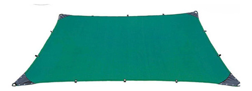 Malla Sombra 1x19 M 90% Raschel Verde Confección Reforzada
