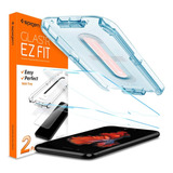 Kit 2x Pelicula Ezfit Original Spigen Glas.tr iPhone 7 E 8