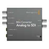 Blackmagic Mini Converter Analógico To Sdi