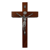 Crucifijo De San Benito 23 Cm
