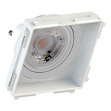 Luminaria Embutir Mr11 No Frame Mini Dicroica Gu10 Cor Branco Bivolt