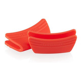 Conjunto 2 Pegadores De Alça Em Silicone Laranja Le Creuset