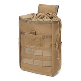 Bolsa De Basura Táctica Plegable Molle Con Cintura Plegable