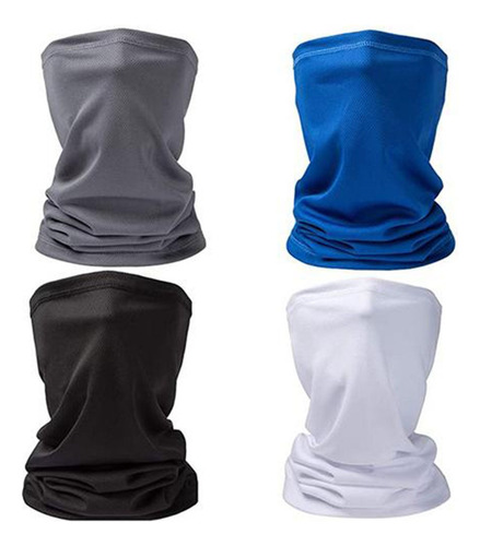 4pcs Bandana Deportiva Protector Uv Bufanda Antipolvo 