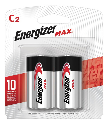 Blister Pilas C Energizer X 2 Unidades - Pilas Grandes