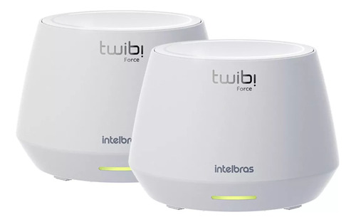 Roteador Wifi 6 Mesh Ax 1500 Twibi Force Intelbras 2 Peças