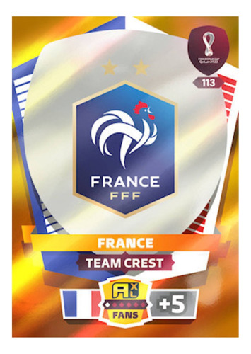 Cartas Adrenalyn Qatar 2022  (team France)