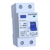 Interruptor Diferencial 2x25a 30ma Stanford Certificado