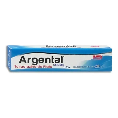 Argental Sulfadiazina De Plata 1% 28 Gr (quemaduras) | MercadoLibre
