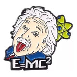 Pin Broche Metálico Albert Einstein Ciencia 