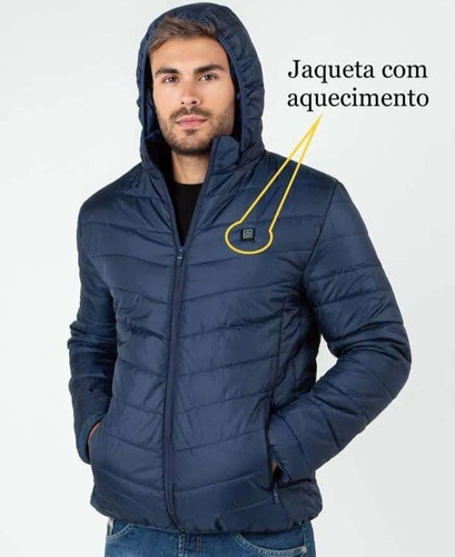 Campera Calefaccionada  Unisex Impermeable Con Usb Y Bateria