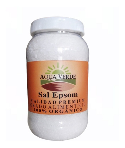  Sal Epsom Grado Alimenticio Premium 500 Gramos