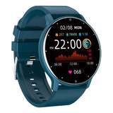 Reloj Inteligente Pulsera Zl02 Pro Azul Mujeres Hombres