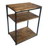 Repisa 3 Estantes Biblioteca Rack Industral 60x40x80cm