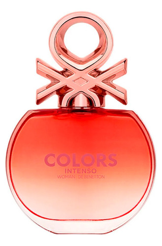 Perfume Benetton Colors Rose Intenso Importado Mujer 80ml
