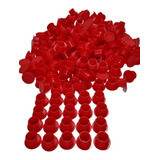 1000 Batoque Artesanal De Plástico Litro Garrafa Vermelho